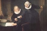 Rembrandt, The Shipbuilder and his Wife (mk25)